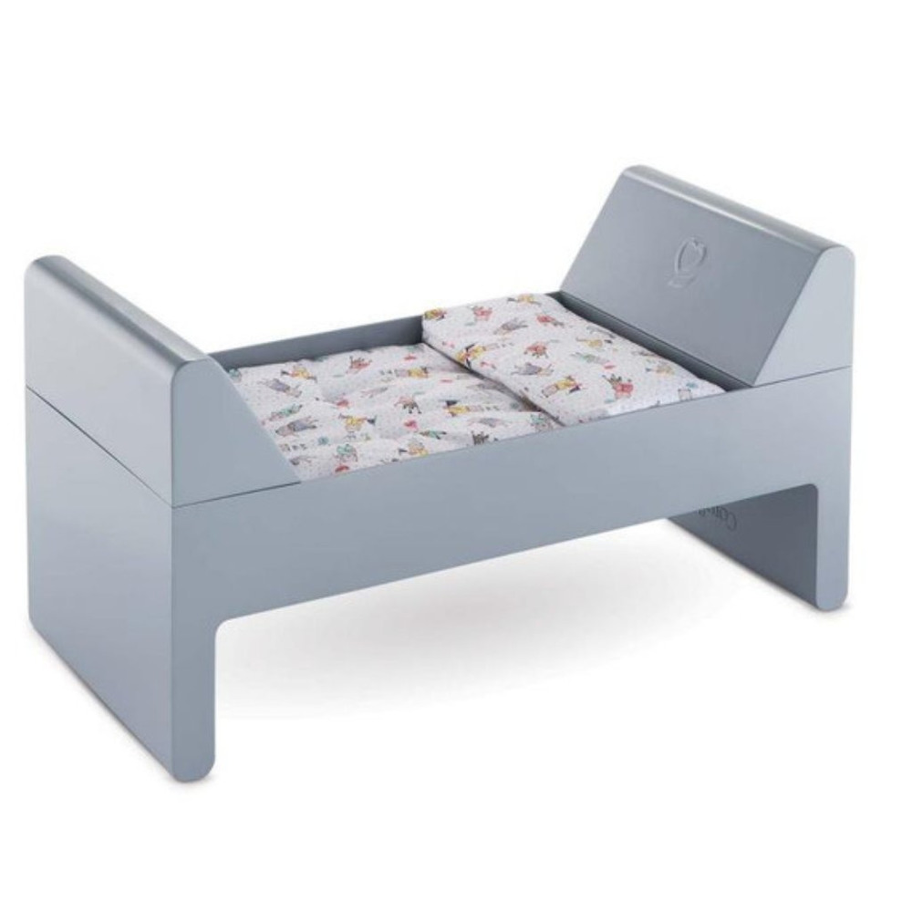 Corolle Flip Over Crib & Bed w/Mattress For 12"-17" Doll Accessory New  in Box - Picture 3 of 16
